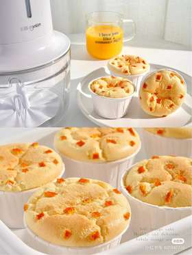 香甜可口🍊 | 橙香纸杯蛋糕 