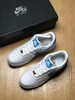 公司级硬质优质荔枝皮，内置全掌air sole气垫。耐克 Nike Air Force 1 Low 白蓝 空军一号低帮百搭休闲运动板鞋 商品缩略图2