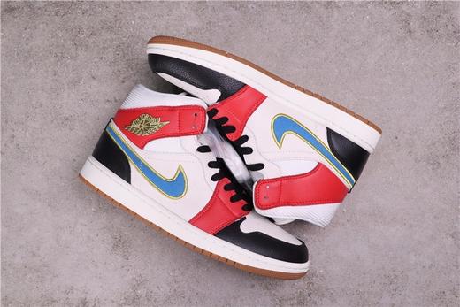 【真标头层】乔丹/Air JordanAJ1 aj1 乔丹1代 乔1 乔丹1代中帮系列 Air Jordan 1 Mid SE "Coral Stardust" 商品图0