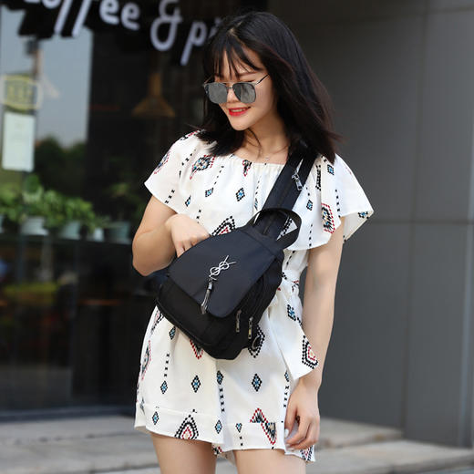 丁摩 户外休闲尼龙双肩背包203 商品图2