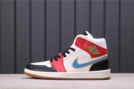 【真标头层】乔丹/Air JordanAJ1 aj1 乔丹1代 乔1 乔丹1代中帮系列 Air Jordan 1 Mid SE "Coral Stardust" 商品图1