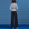 SSGS-T382时尚女神范减龄显瘦羊毛呢阔腿裤两件套 商品缩略图3