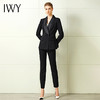 IWY/黑色长袖西装长裤套装CP10380 商品缩略图0