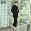 IWY/黑色长袖西装长裤套装C10407-B+P10407-B 商品缩略图3
