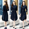 WZNH-SYY2085秋季新款长款宽松厚款连衣裙 商品缩略图1