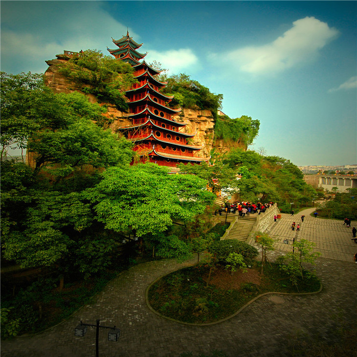 【4a景区】忠县石宝寨景区