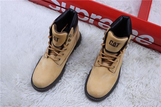 【广东货 卡特系列】CAT/卡特 CAT卡特中邦工装靴 淡黄黑底 商品图2