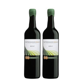 【双支特惠装】贝贝树-梅洛红葡萄酒 Pepperwood Groves Merlot 750ml*2