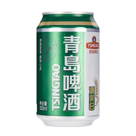 青岛清爽啤酒330ml 商品图1