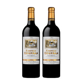 【双支特惠装】凯福岚城堡红葡萄酒 Chateau Coufran 750ml*2