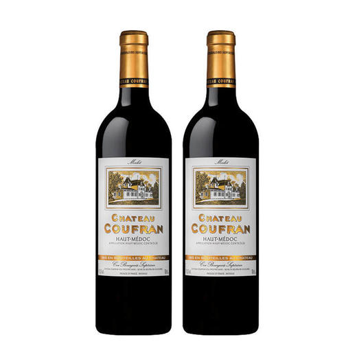 【双支特惠装】凯福岚城堡红葡萄酒 Chateau Coufran 750ml*2 商品图0