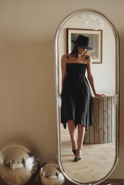 High-rise wool skirt 商品图3