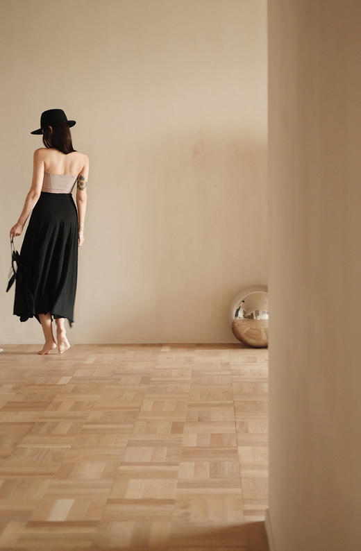 High-rise wool skirt 商品图1