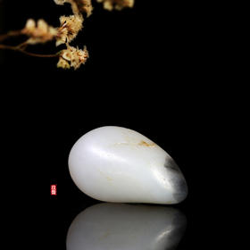 和田玉（白玉）独籽原石 48.49g（价格面议）