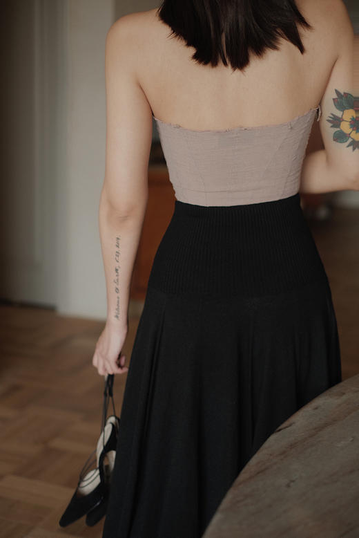 High-rise wool skirt 商品图6