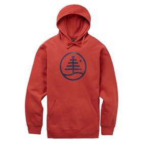 Burton 20-21款 FAMILY TREE 男款帽衫 红棕色