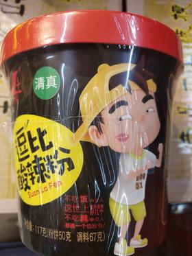 丽星逗比酸辣粉117g(0101831)