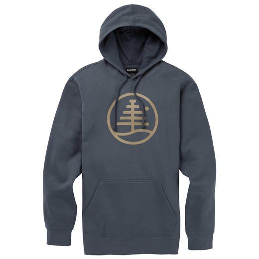 Burton 20-21款 FAMILY TREE 男款帽衫 灰色 商品图0
