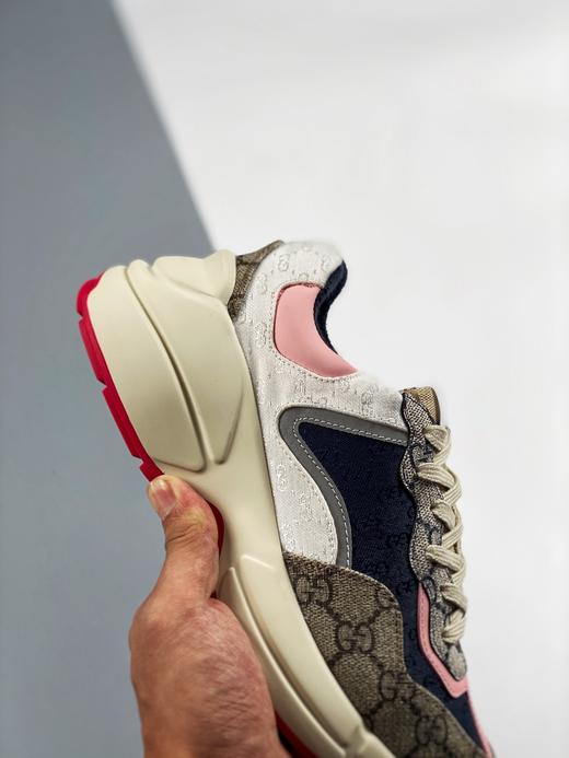 鞋gucci rhyton vintage trainer sneaker角状复古慢跑鞋 gucci 老爹