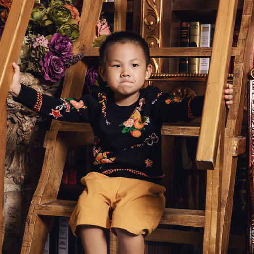 男童提花毛衫 商品图2