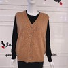 南3春竹女式羊毛开衫背心10917 商品缩略图2