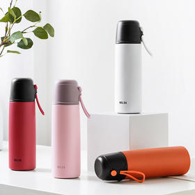 【物生物保温杯大容量不锈钢水杯】男士儿童居家日用简约户外便携水壶