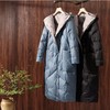 上海旗袍厂XJ-602747928601冬装新款加厚过膝羽绒服女中长款白鸭绒保暖羽绒服女装 商品缩略图0
