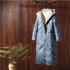 上海旗袍厂XJ-602747928601冬装新款加厚过膝羽绒服女中长款白鸭绒保暖羽绒服女装 商品缩略图2