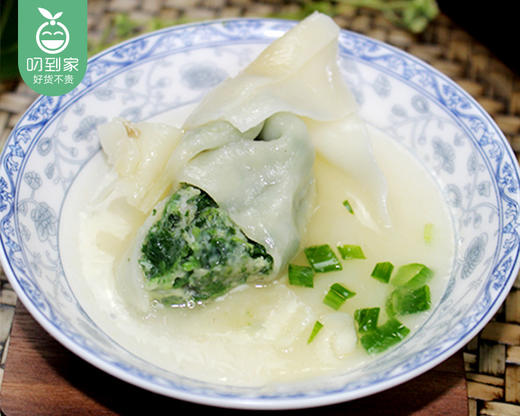 八市手工荠菜小馄饨（约265g/盒） 生产日期：4月9日 保质期：冷冻30天 商品图1