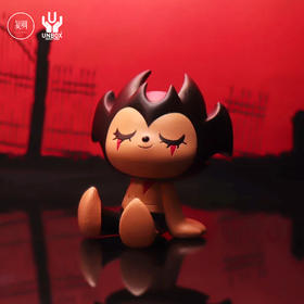 Unbox 永井豪 恶魔妹 Devil Greenie 搪胶限定 摆件