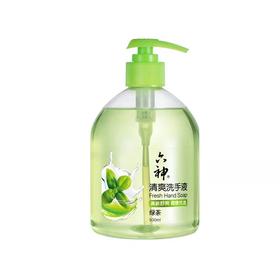 六神清爽洗手液（绿茶）500ml/瓶