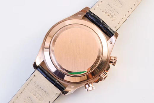 N劳li士黄金迪通拿V8最终版本m116518ln-0041，单独真正4130机芯，精钢镀厚金，黄金表壳。表壳厚度和zp一致，全部计时功能100% 实现， 使用了订制版KIF避震器。 商品图5