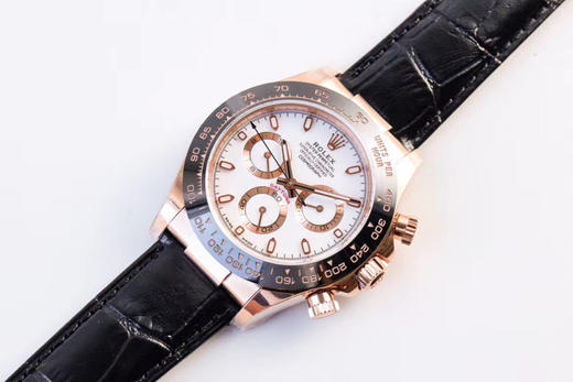 N劳li士黄金迪通拿V8最终版本m116518ln-0041，单独真正4130机芯，精钢镀厚金，黄金表壳。表壳厚度和zp一致，全部计时功能100% 实现， 使用了订制版KIF避震器。 商品图8