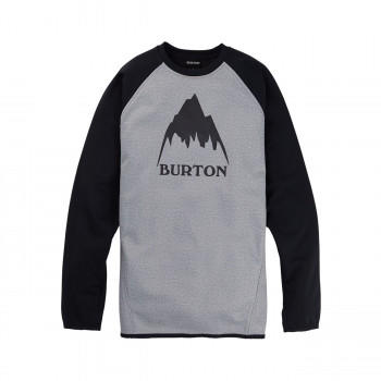 Burton 20-21款 CROWN WPF CREW 男款帽衫 灰色 商品图0