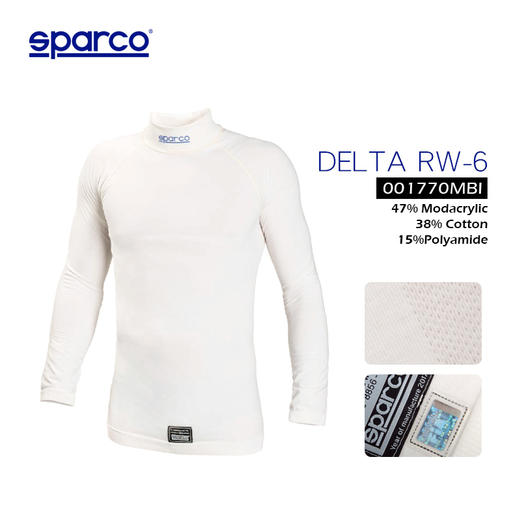 SPARCO内衣 FIA认证 防火 DELTA RW6 商品图2
