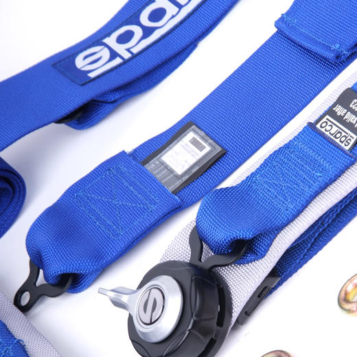 SPARCO安全带 FIA认证 4点 3寸肩带 04716M1 商品图3