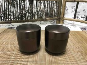 茶碗钛合金小罐  7元一个/一件50个/一件350元，螺旋小罐可装12克，免费打字（本产品为包装）