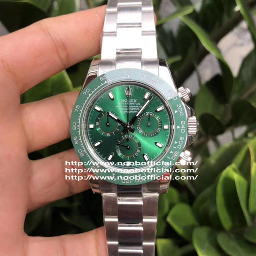 改装迪绿面 红面 史无前例改装[得意]【高品质】 薄“13.5mm”计时功能正常使用劳力士迪通拿新品 灰白金迪 全玫瑰金迪 黄金迪 绿金迪 钢迪 余文乐同款 冰蓝迪 熊猫迪 商品图13