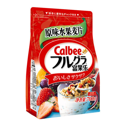 【北海道精选麦片】Calbee卡乐比 水果麦片700g 非油炸 黄金配比 日本进口 早餐 燕麦 包邮  商品图1