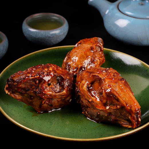 四川特产【卤冠双流兔头】麻辣兔脑壳真空五香味四川特产 商品图5