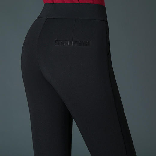 HSS-1928冬季新款显瘦加绒加厚外穿打底裤 商品图2