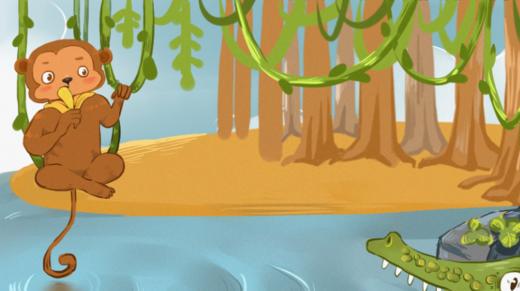 小猴摘果 商品图0