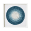 ZD·蓝色圆形羽翼装饰画工艺画 商品缩略图0
