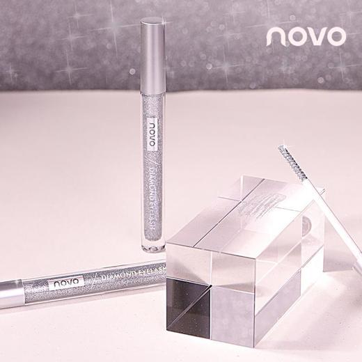 碎钻心机睫毛膏轻盈持妆防水不晕染光泽闪耀百搭质地水润 商品图2