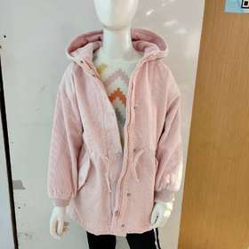 小以纯 女童梭织加棉外套 货号，9834119000