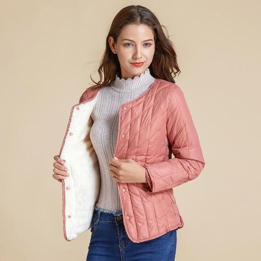 SX-8977女士长袖保暖棉衣内胆棉服上衣 商品图1