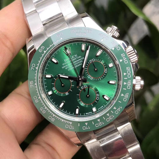 改装迪绿面 红面 史无前例改装[得意]【高品质】 薄“13.5mm”计时功能正常使用劳力士迪通拿新品 灰白金迪 全玫瑰金迪 黄金迪 绿金迪 钢迪 余文乐同款 冰蓝迪 熊猫迪 商品图14