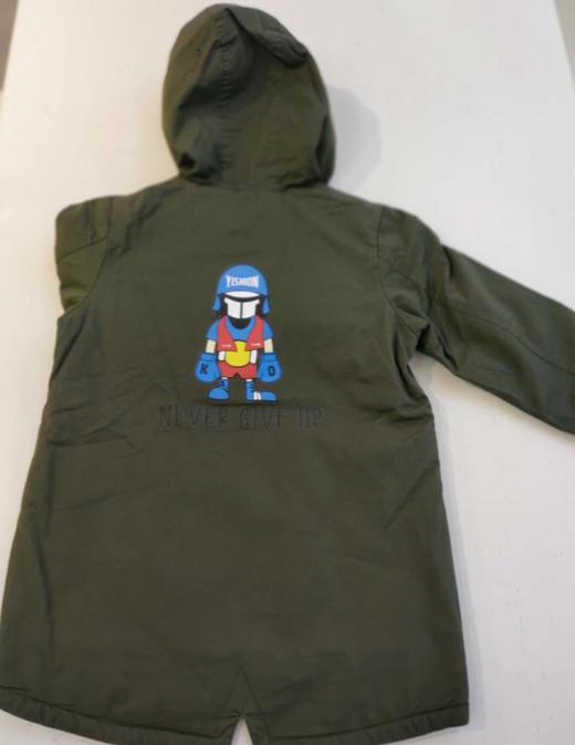 小以纯 男童梭织夹棉外套 货号：9833119004 商品图3