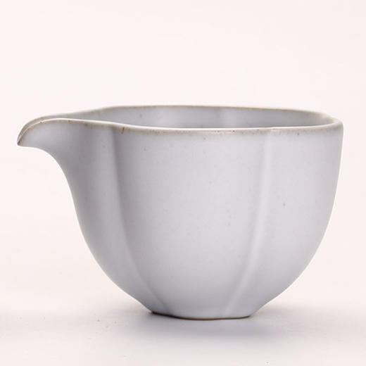 【日式粗陶孔雀绿汝白公道杯】居家日用陶瓷功夫茶具茶海分茶器公杯 商品图5