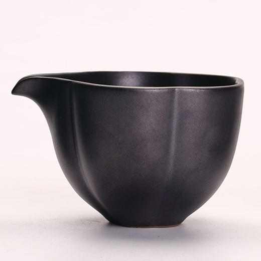 【日式粗陶孔雀绿汝白公道杯】居家日用陶瓷功夫茶具茶海分茶器公杯 商品图7